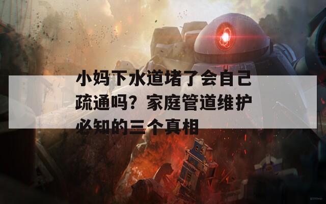 小妈下水道堵了会自己疏通吗？家庭管道维护必知的三个真相