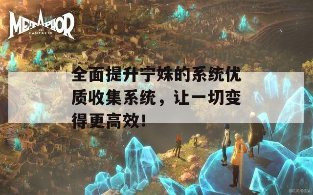 全面提升宁姝的系统优质收集系统，让一切变得更高效！