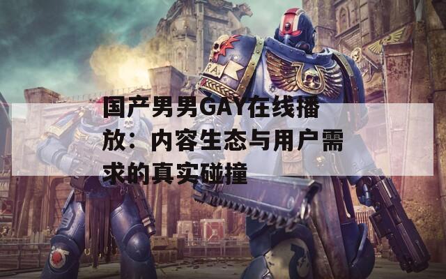 国产男男GAY在线播放：内容生态与用户需求的真实碰撞