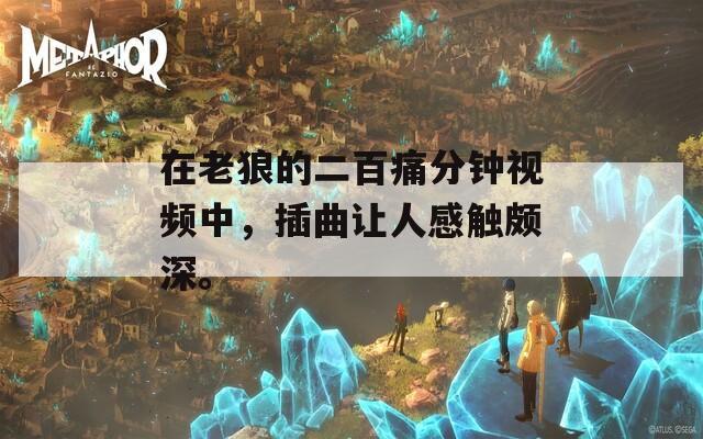 在老狼的二百痛分钟视频中，插曲让人感触颇深。