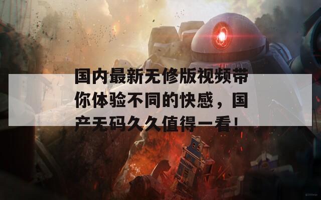 国内最新无修版视频带你体验不同的快感，国产无码久久值得一看！